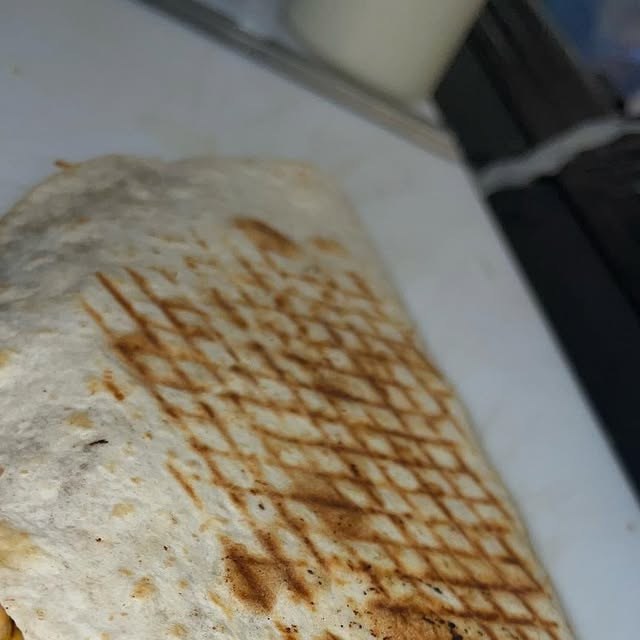 Grilled quesadilla at Dyckman Cafe and Grill